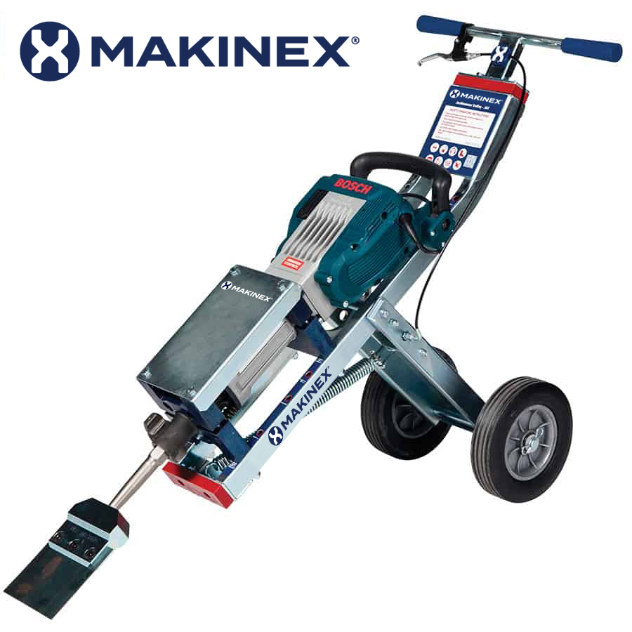 Martillo neumático Makinex Rascador suelos con carro