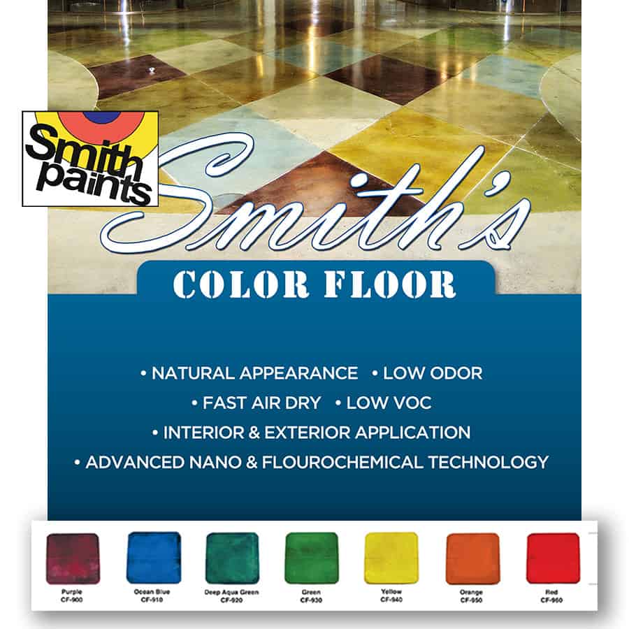 Smith S Color Floor Chart