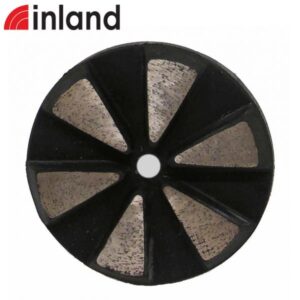 Rubber Back Metal Bond Segment Pucks